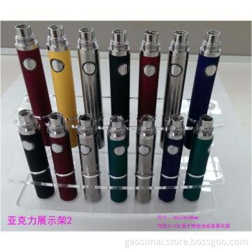 wholesale e-cig fashion accessories ego e cigarette display stand